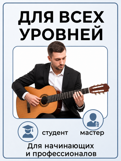 Струны для классических гитар C1 CN (Эконейлон, среднее натяжение)