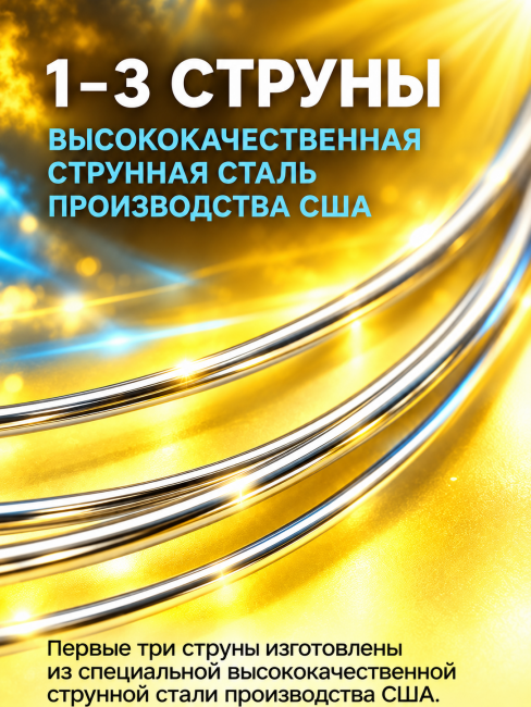 Струны для электрогитар HyperDrive BH EL (основа на гексагональном керне со сплавом Б-52) Струны для электрогитар HyperDrive BH EL (основа на гексагональном керне со сплавом Б-52)