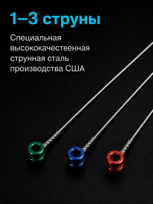 Струны для электрогитар SteelDrive SH L (основа на гексагональном керне с нержавеющей сталью) Струны для электрогитар SteelDrive SH L (основа на гексагональном керне с нержавеющей сталью)