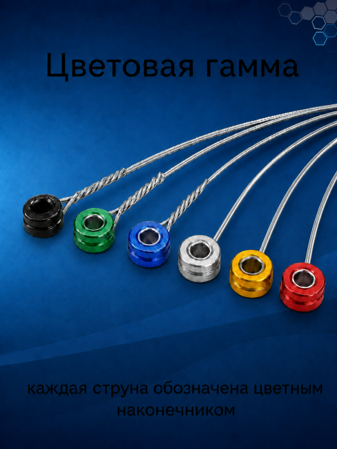 Струны для электрогитар HitDrive NH L (основа на гексагональном керне с никелевым сплавом) Струны для электрогитар HitDrive NH L (основа на гексагональном керне с никелевым сплавом)