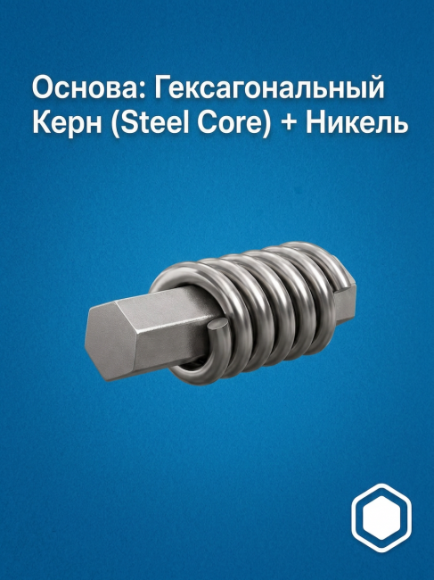 Струны для электрогитар HitDrive NH M (основа на гексагональном керне с никелевым сплавом) Струны для электрогитар HitDrive NH M (основа на гексагональном керне с никелевым сплавом)