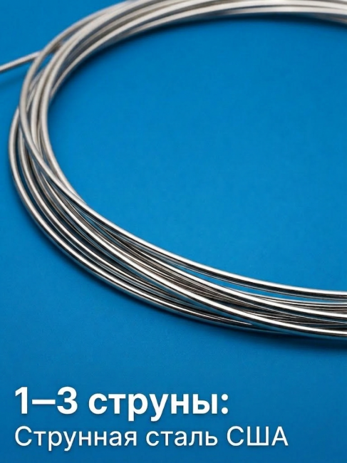 Струны для электрогитар HitDrive NH M (основа на гексагональном керне с никелевым сплавом) Струны для электрогитар HitDrive NH M (основа на гексагональном керне с никелевым сплавом)