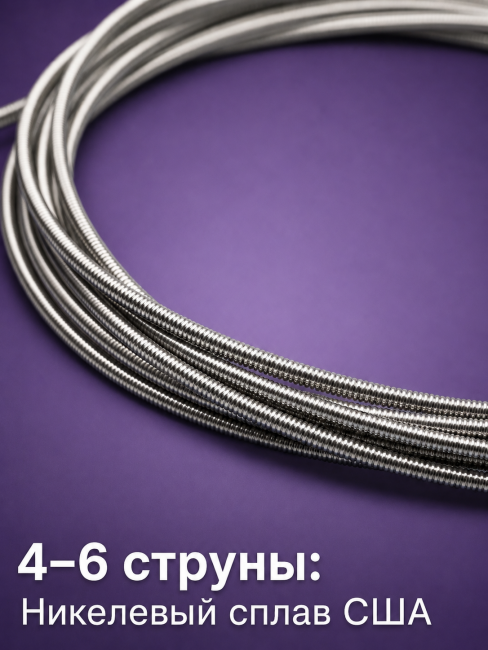 Струны для электрогитар HitDrive NH H (основа на гексагональном керне с никелевым сплавом)