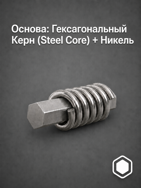 Струны для электрогитар HitDrive NH MH (основа на гексагональном керне с никелевым сплавом) Струны для электрогитар HitDrive NH MH (основа на гексагональном керне с никелевым сплавом)
