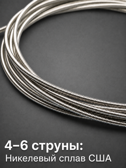 Струны для электрогитар HitDrive NH MH (основа на гексагональном керне с никелевым сплавом) Струны для электрогитар HitDrive NH MH (основа на гексагональном керне с никелевым сплавом)