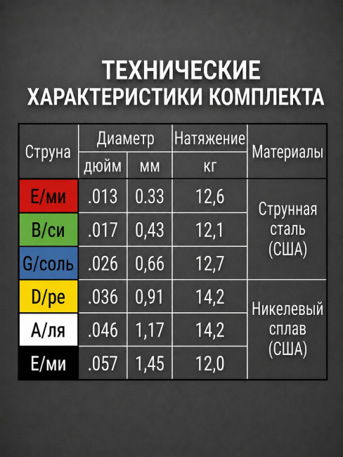 Струны для электрогитар HitDrive NH MH (основа на гексагональном керне с никелевым сплавом) Струны для электрогитар HitDrive NH MH (основа на гексагональном керне с никелевым сплавом)