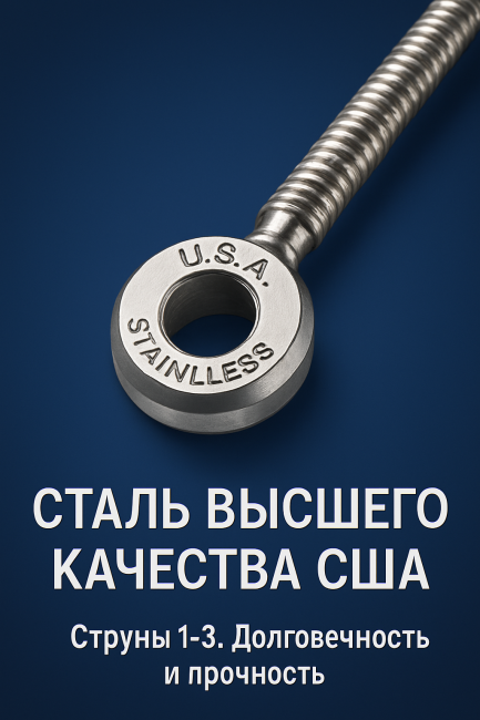 Струны для 7-ми струнных электрогитар DriveWay NR 7L (основа круглый керн с никелевым сплавом)