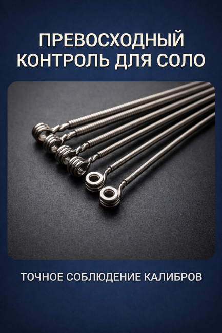 Струны для 7-ми струнных электрогитар DriveWay NR 7L (основа круглый керн с никелевым сплавом)
